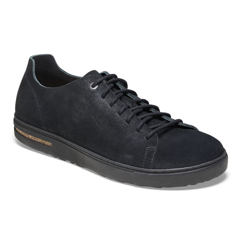 Birkenstock Bend Low Decon Nubuck Leather, Triple Black