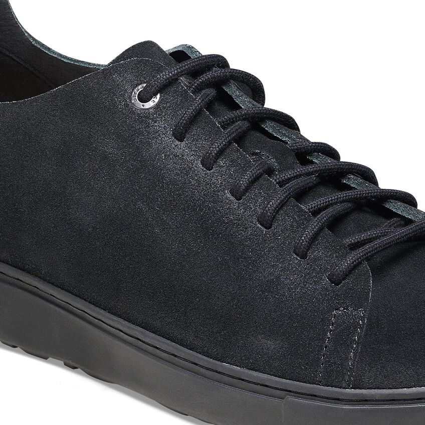 Birkenstock Bend Low Decon Nubuck Leather, Triple Black