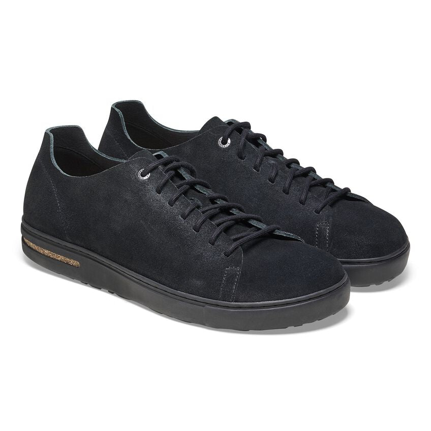 Birkenstock Bend Low Decon Nubuck Leather, Triple Black