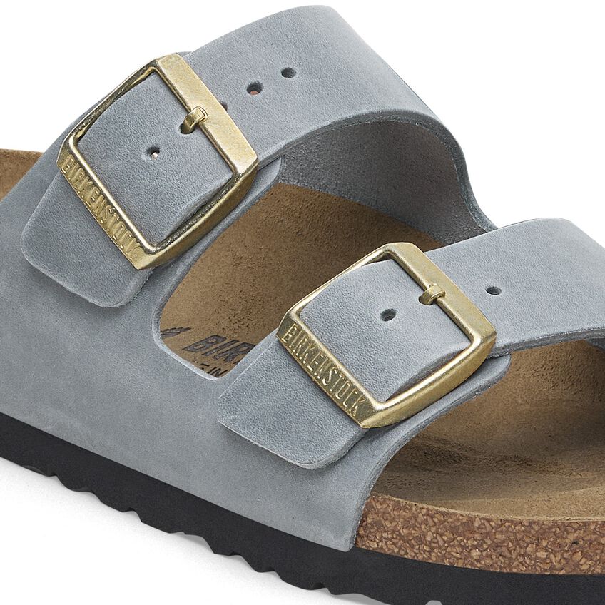 Birkenstock Arizona Basalt gray sandals