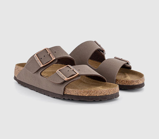 Birkenstock Arizona Birkibuc Mocca Sandals