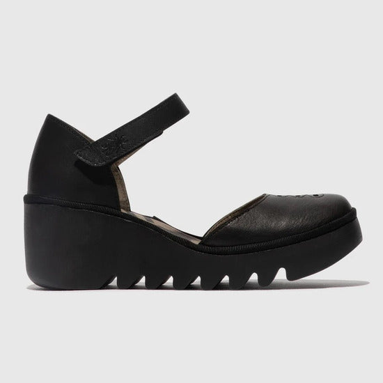 Fly Biso Ceralin black sandal