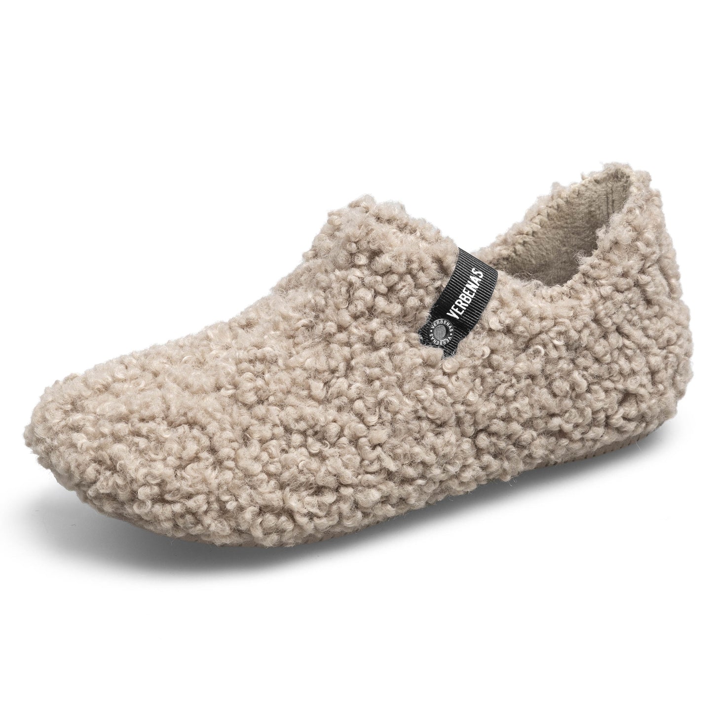 Verbenas Yoi Curly Camel slipper