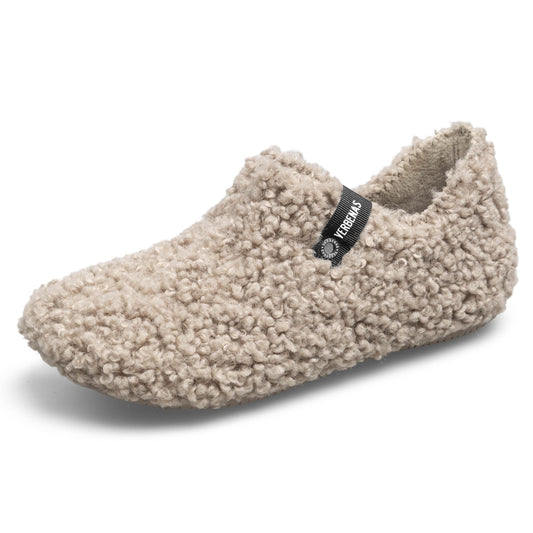 Verbenas Yoi Curly Camel slipper