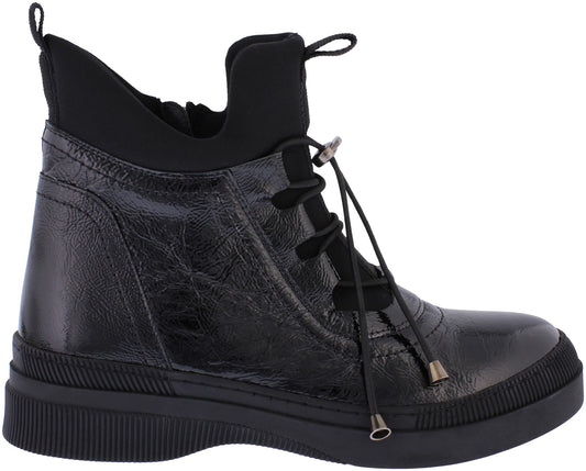 Adesso A7074 Pixie black patent boot