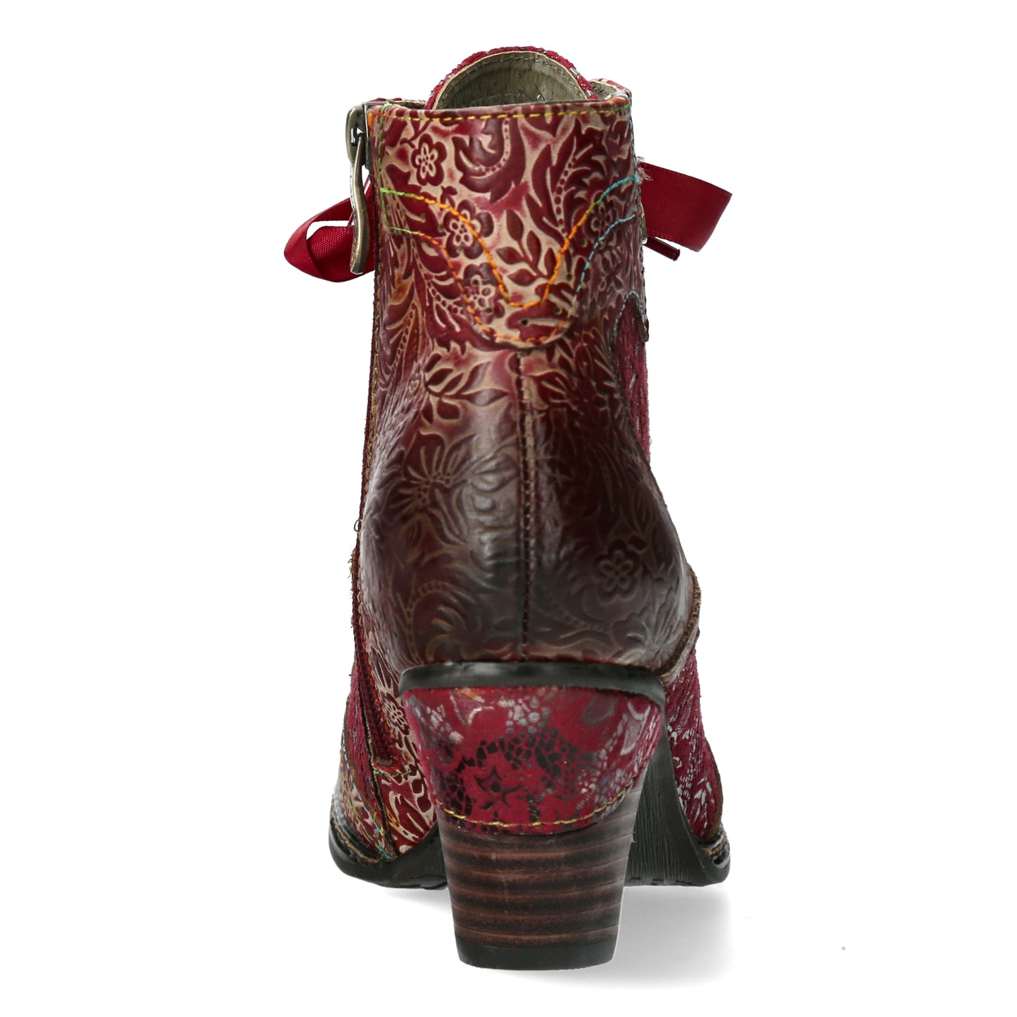 Laura Vita Alcizeeo 01 framboise bootie