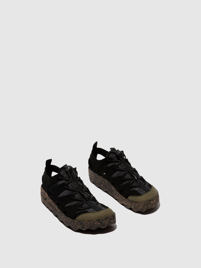 Asportuguesas cure elasticated trainer black