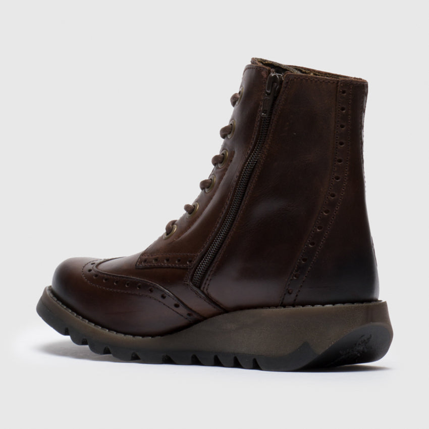 Fly Sarl Rug Dk.Brown Boot