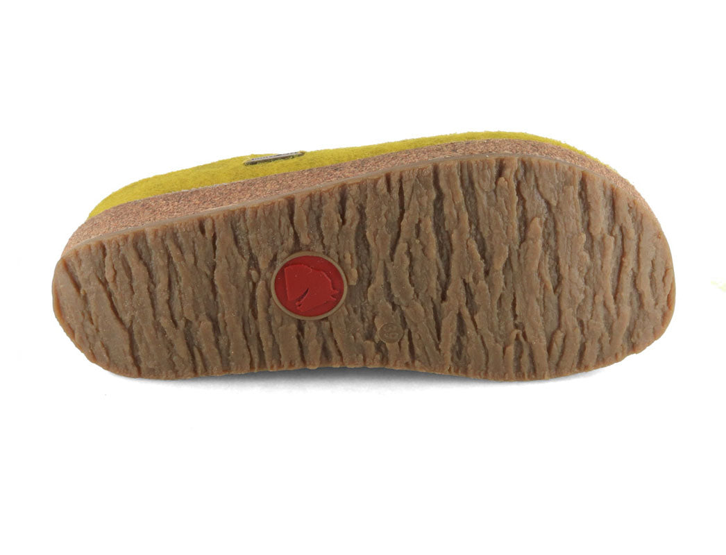 Haflinger Grizzly Kris Limone Clog slipper