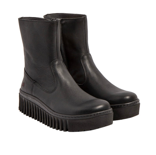 Art 1531 Black/Brighton Zip up boot