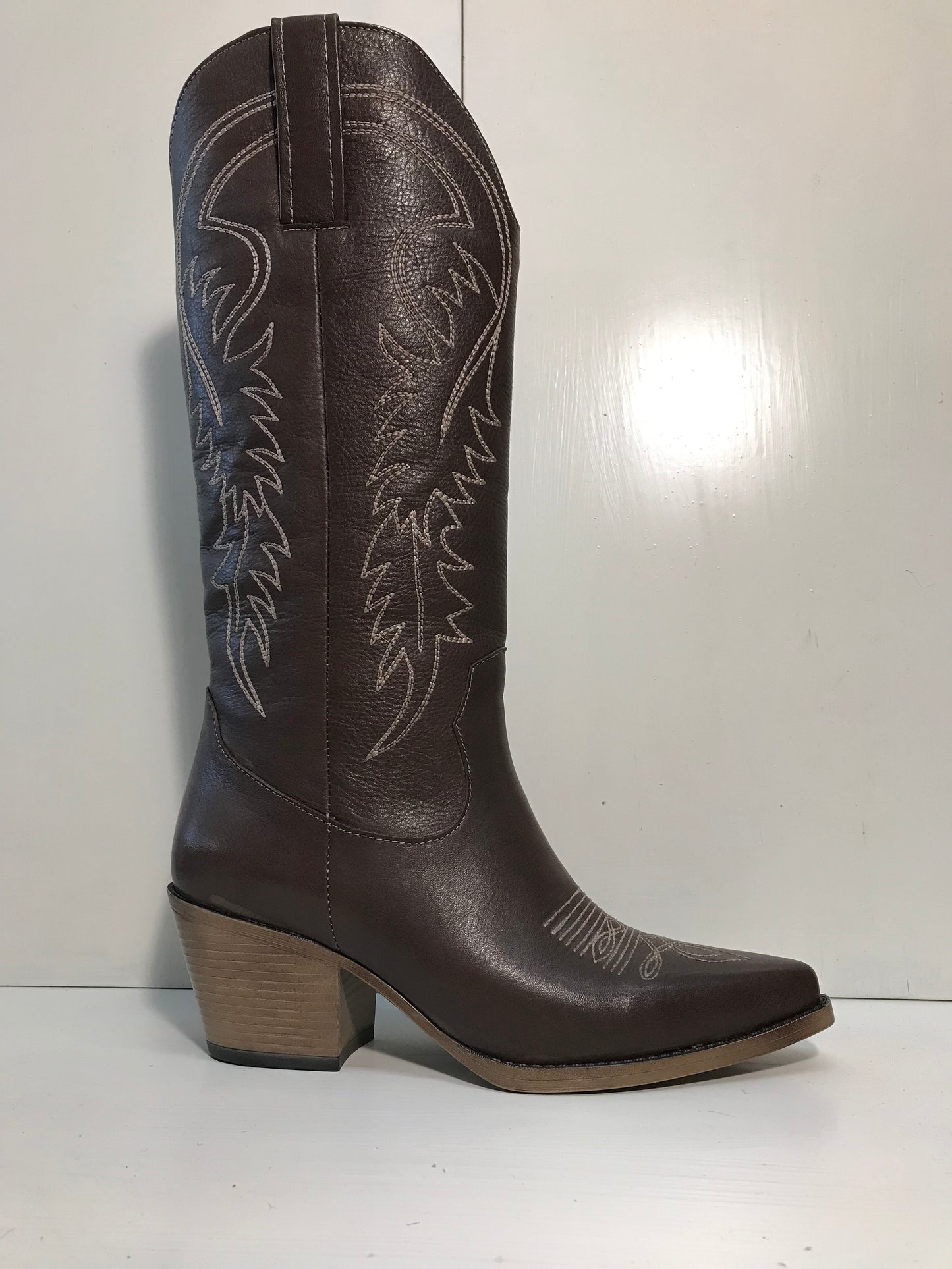 Justin Reess Ruby brown Cowboy Boots