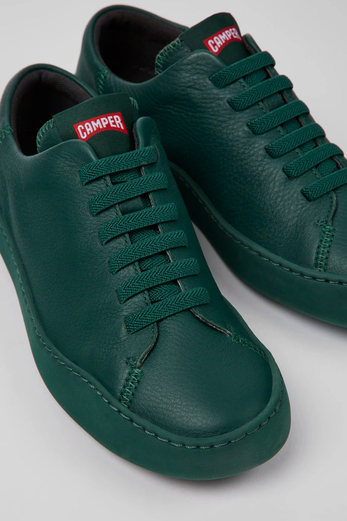 Camper Peu Touring Green leather sneakers