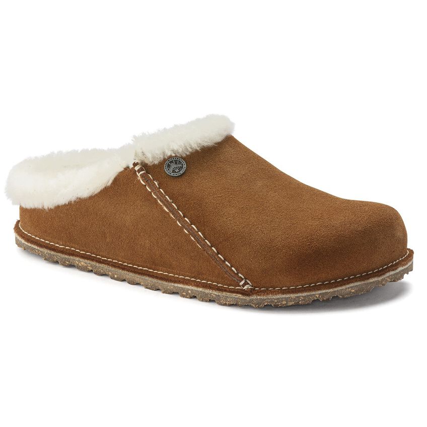Birkenstock Shearling Zermatt Mink Slipper