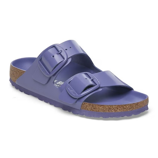 Birkenstock Arizona big buckle leather patent high shine purple dusk