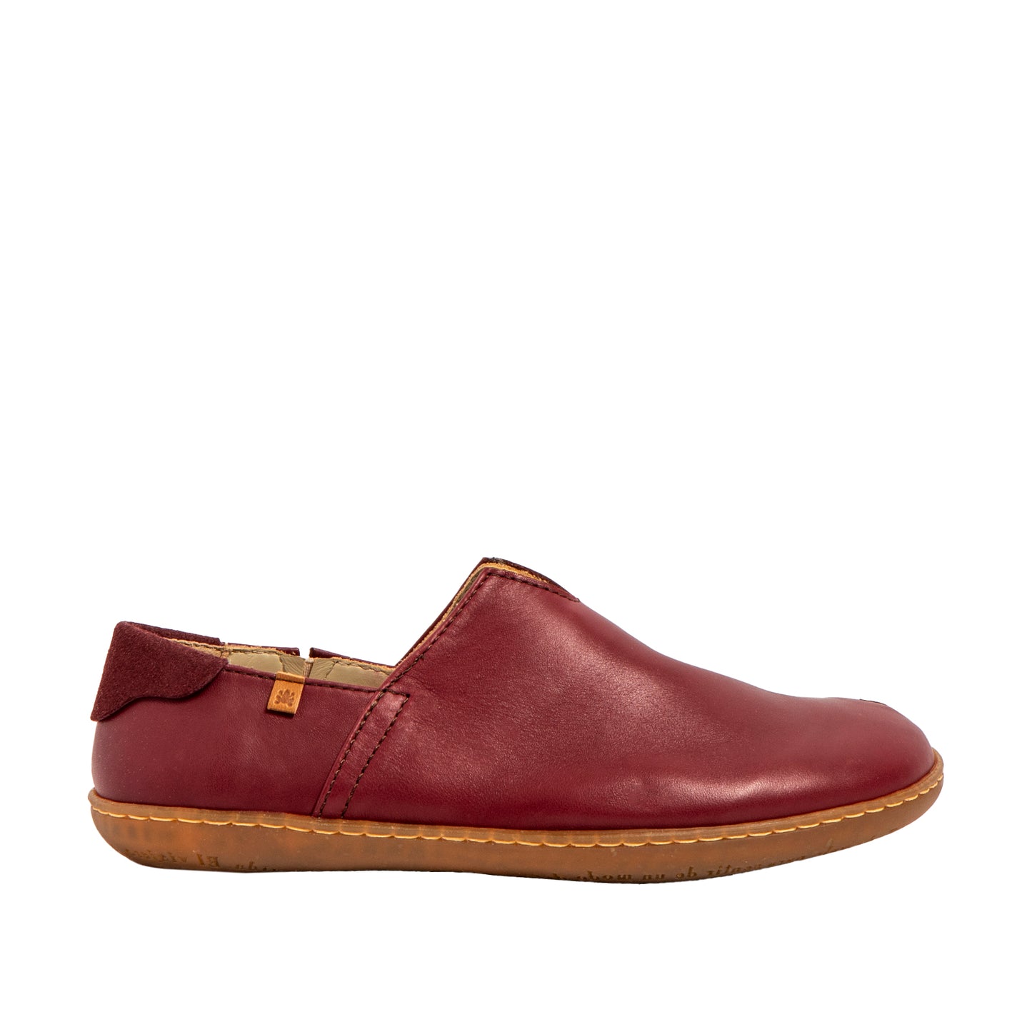 N275 nappa burdeos slip on shoe