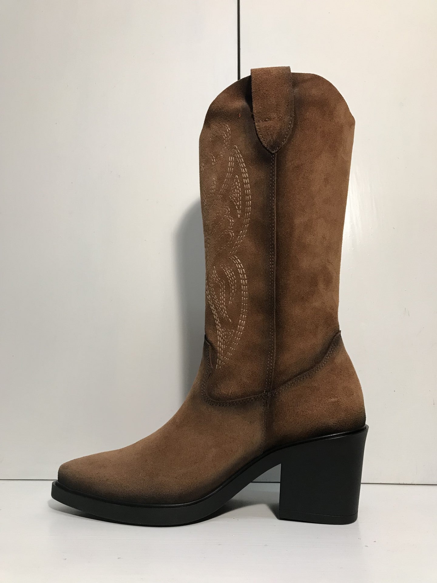 Jose Saenz Tan Cowboy Boot