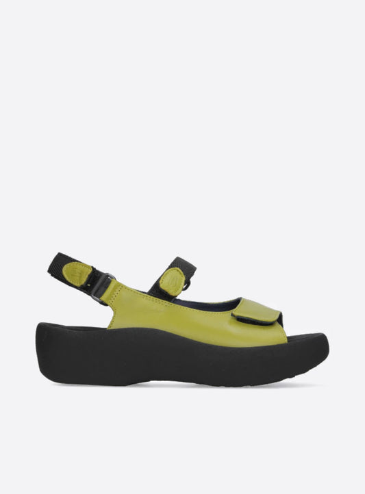 Wolky Jewel Olive leather