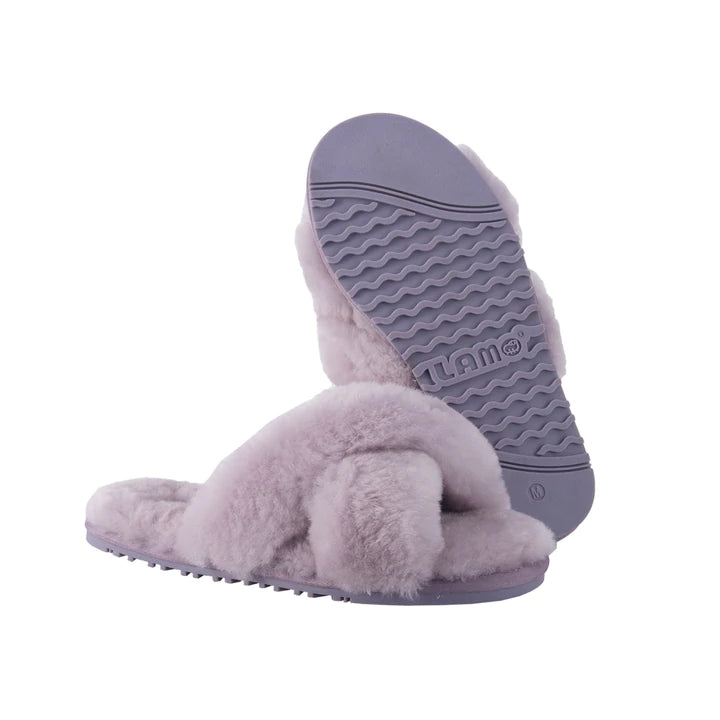 Lamo Serenity Lavender Slipper - Imeldas Shoes Norwich