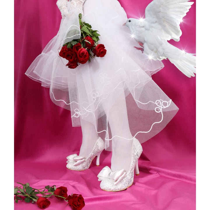 Irregular choice Mal E Deux White 3081-59a - Imeldas Shoes Norwich