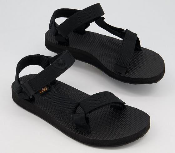 Teva Original Universal Black Sandal - Imeldas Shoes Norwich