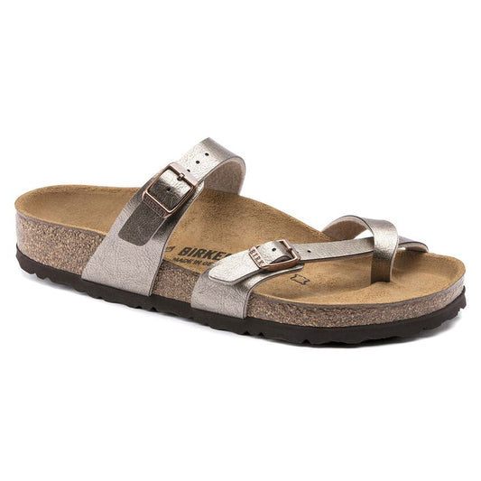 Birkenstock Mayari birko-flor Graceful Taupe sandal