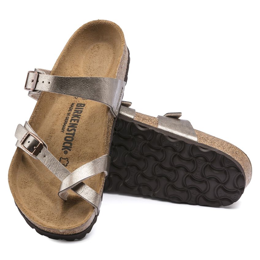Birkenstock Mayari birko-flor Graceful Taupe sandal