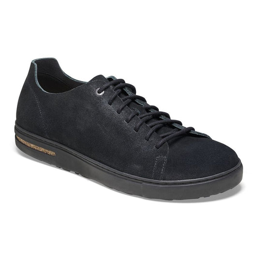 Birkenstock Bend Low Decon Nubuck Leather, Triple Black