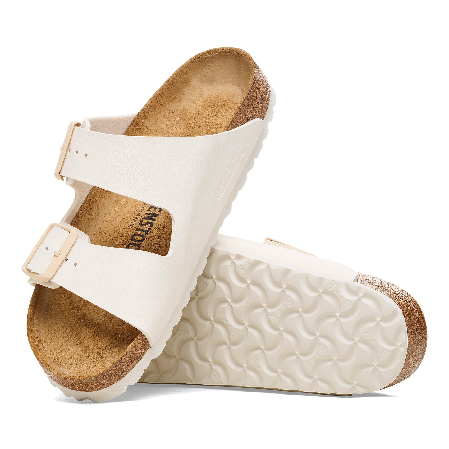 Birkenstock Arizona Birko-Flor Eggshell