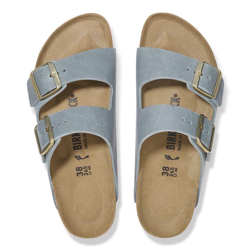 Birkenstock Arizona Basalt gray sandals