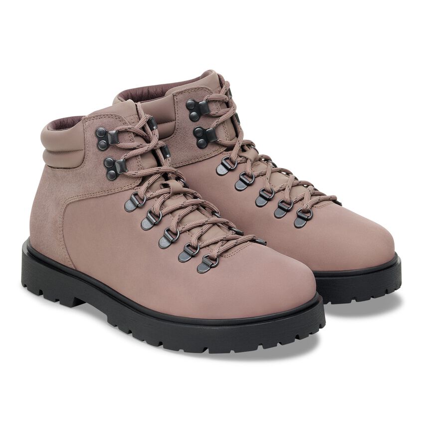 Birkenstock Jackson Nubuck/Suede Leather Boot, Faded Purple