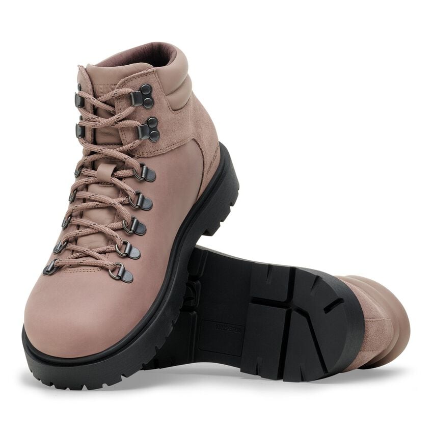 Birkenstock Jackson Nubuck/Suede Leather Boot, Faded Purple