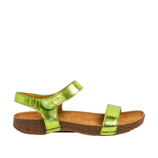 Art 1119f metallic pistachio sandal