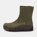 Art 1531 Nobuck Kaki/Brighton ankle boot