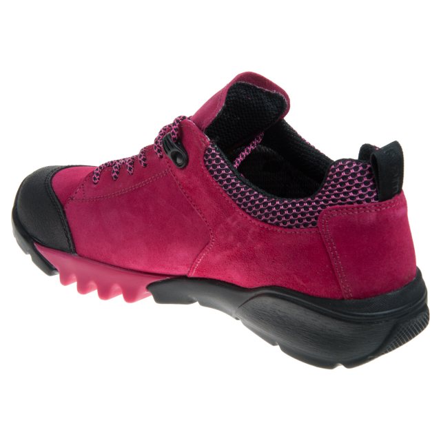 Waldlaufer H-Amiata Berry Fuchsia waterproof trainer