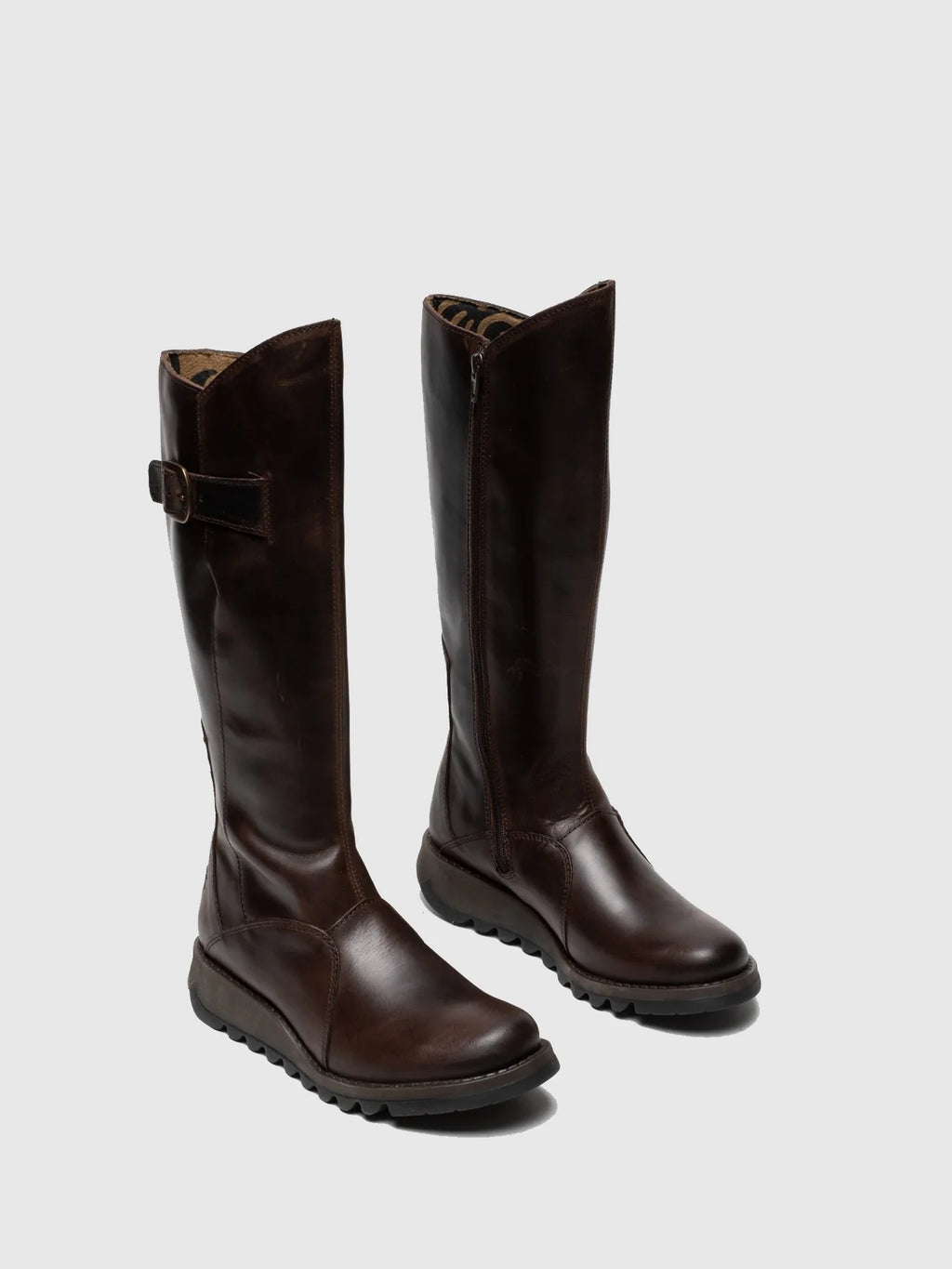 Fly Mol 2 Rug Dark Brown Knee high boot