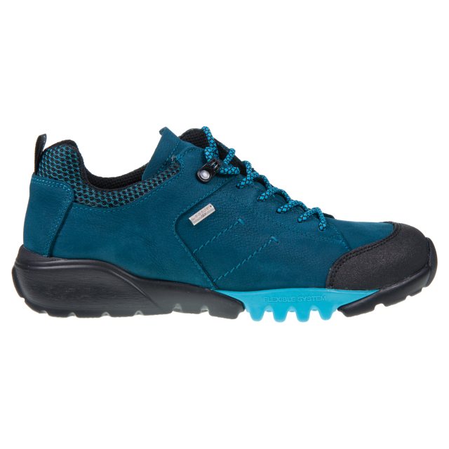 Waldlaufer H-Amiata Lagos turquoise waterproof shoe