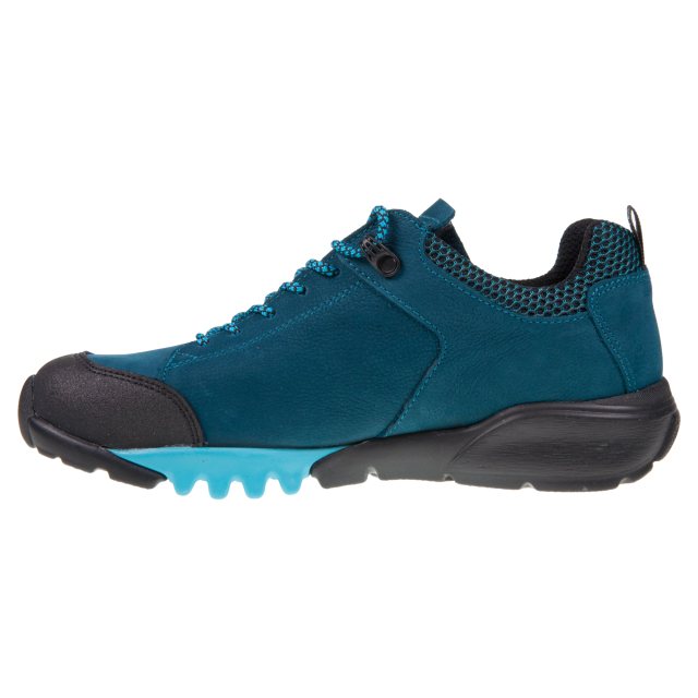 Waldlaufer H-Amiata Lagos turquoise waterproof shoe