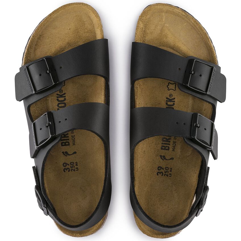 Birkenstock Milano birko-flor black sandals