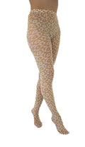 Pamela Mann Floral Checker board Printed Tights