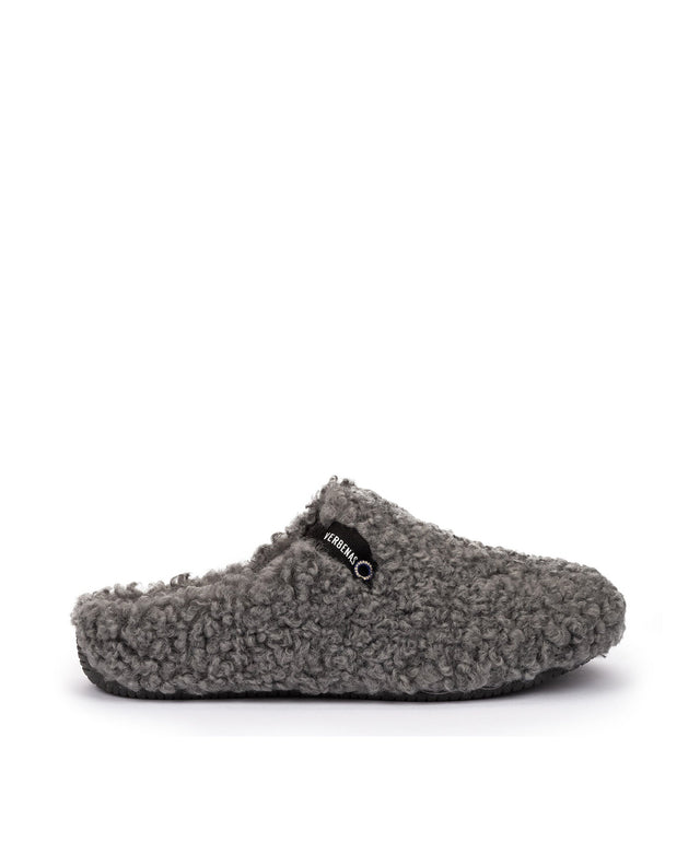 Verbenas York Curly Anthracite Slippers