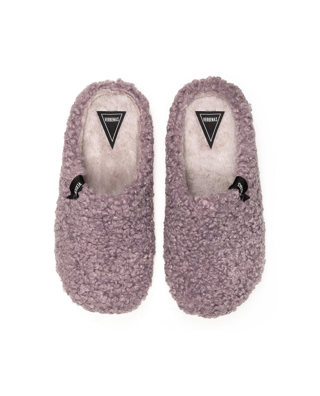 Verbenas York Curly Lilac Slippers