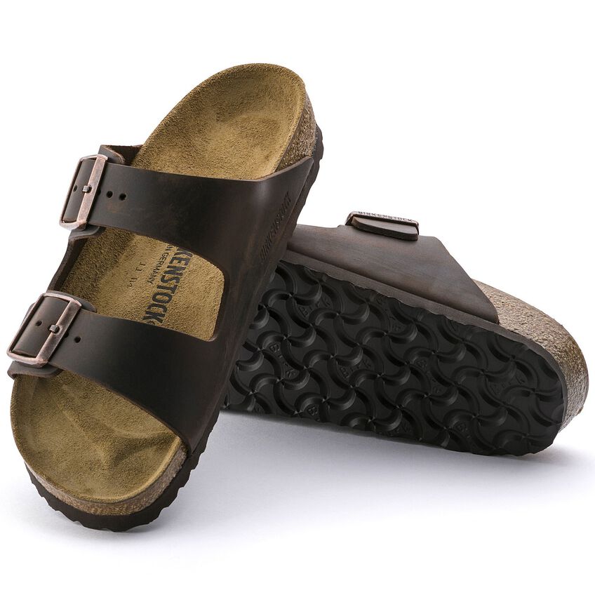 Birkenstock Arizona oiled leather Habana sandal
