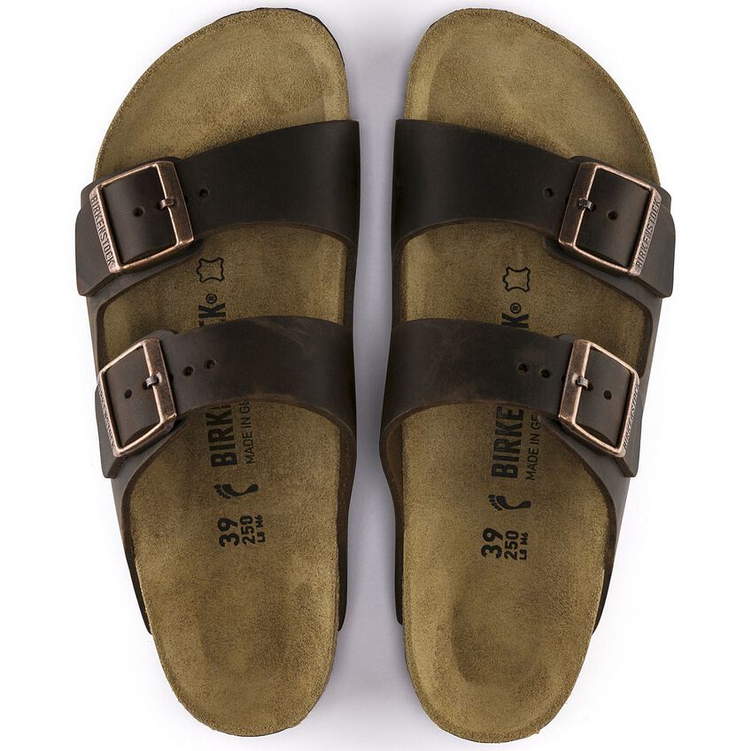 Birkenstock Arizona oiled leather Habana sandal