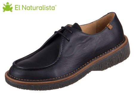El Naturalista Volcano black leather shoe N5584