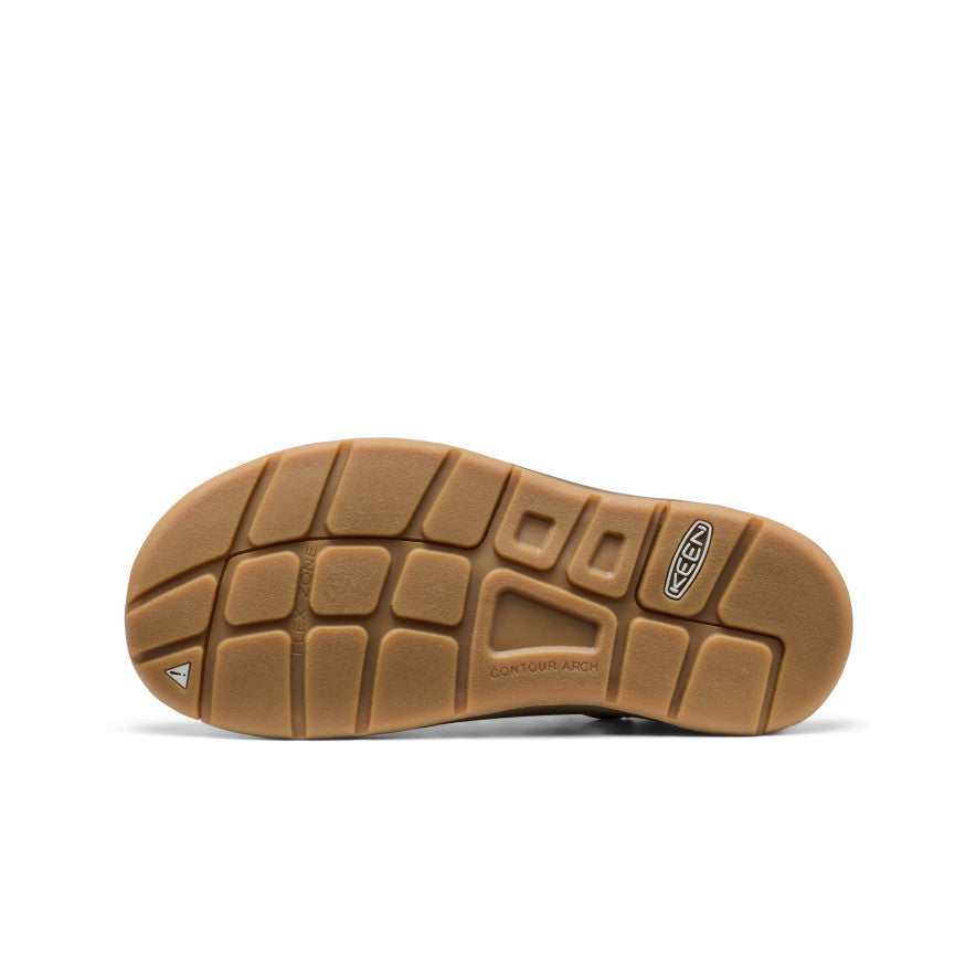 Keen Uneek Dark Earth/Chipmunk elasticated sandal