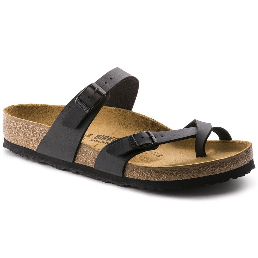 Birkenstock Mayari birko flor black sandal