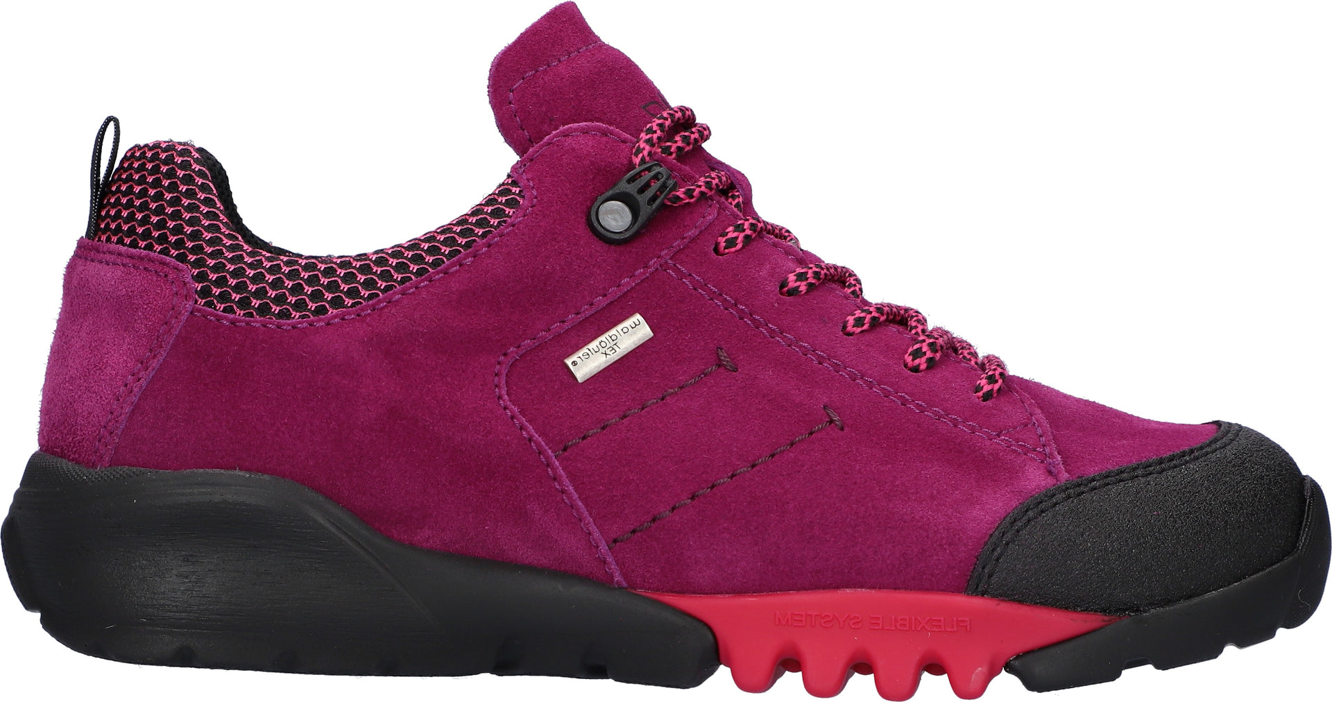 Waldlaufer H-Amiata Berry Fuchsia waterproof trainer