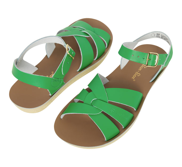 Saltwater swimmer kelly green sandal