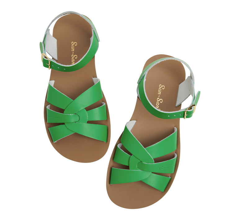 Saltwater swimmer kelly green sandal