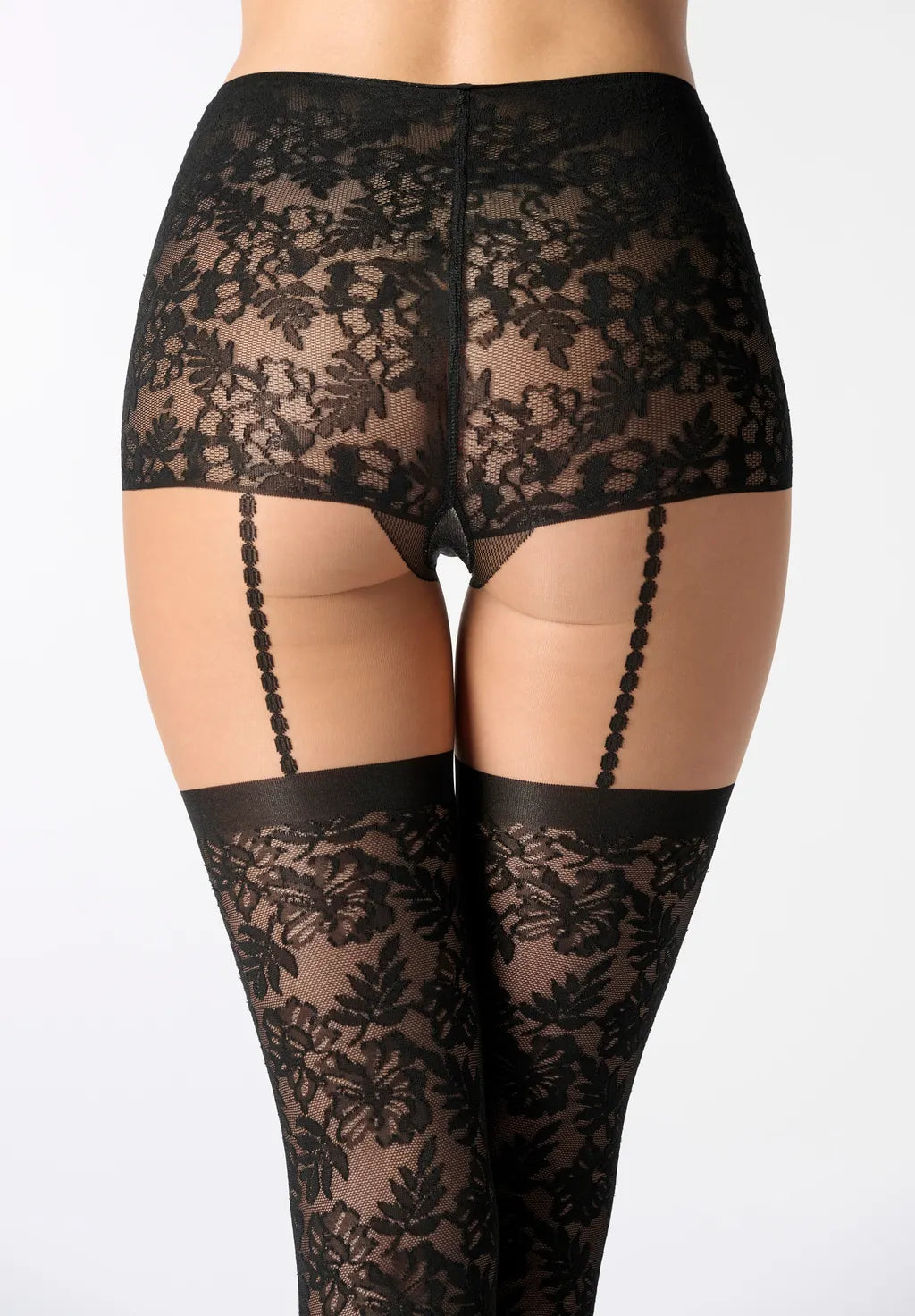 Oroblù Suspender-effect Tights Desire Lace 40